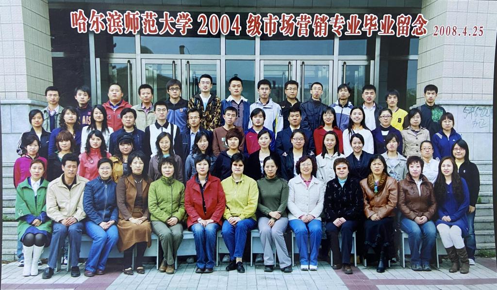 2008届市场营销专业毕业合照